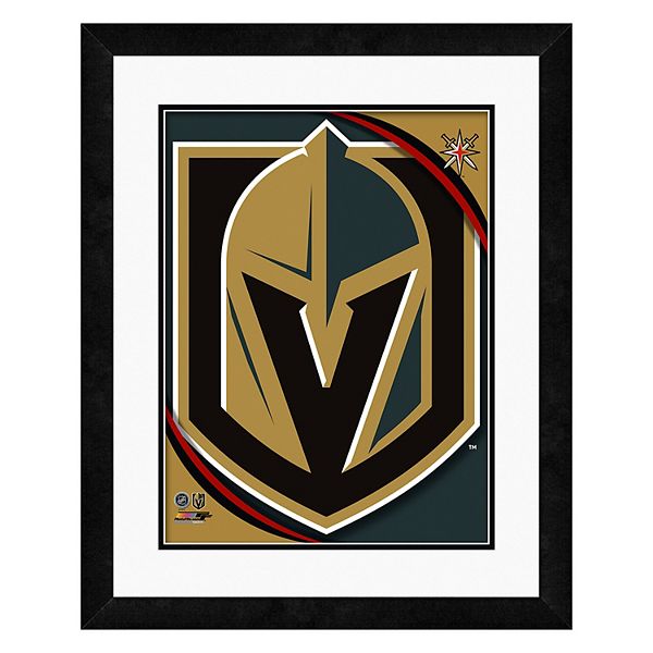 Vegas Golden Knights Logo Framed Wall Art