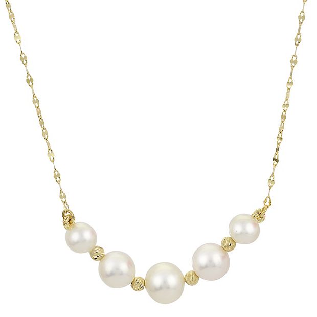 Freshwater cultured deals pearl necklace