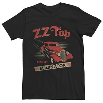 Men's ZZ Top Eliminator Hot Rod Vintage Portrait Tee