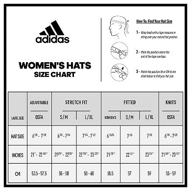 Women's adidas Black Superlite Trainer Baseball Cap