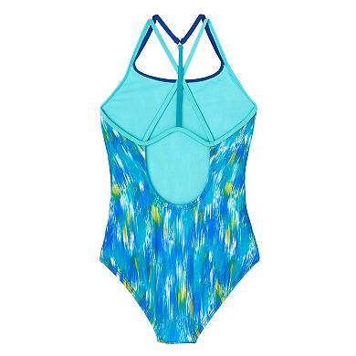 Girls 7-16 Nike Sprinkles T-Crossback One Piece Swimsuit