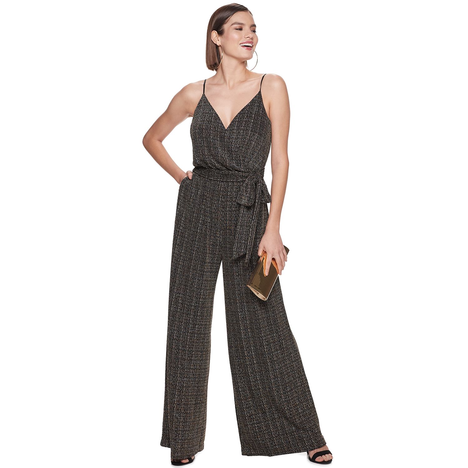 jennifer lopez black jumpsuit