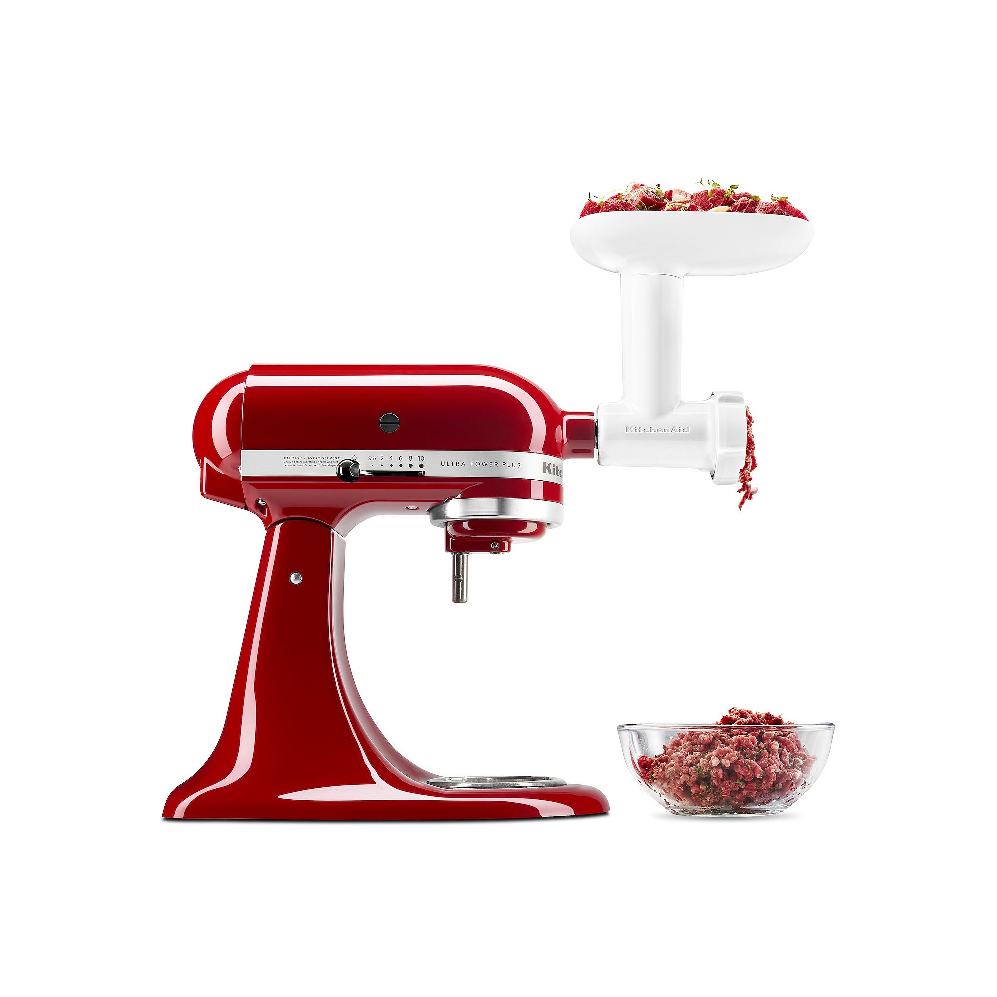 KitchenAid® Food Grinder Attachment - KSMFGA, White