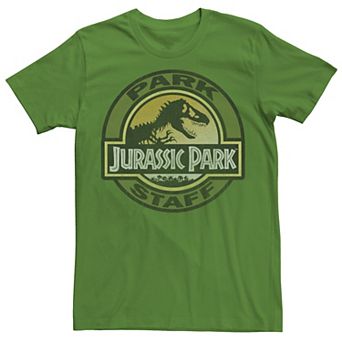 Men's Jurassic Park Staff Chest Logo Tee