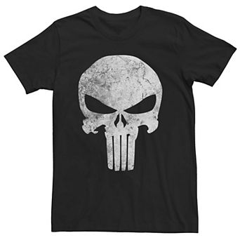 Men's Marvel Distressed Punisher Skull Icon Tee