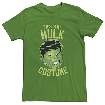 Men's Marvel Hulk This Is My Costume Tee