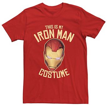 Men's Marvel Iron Man This Is My Costume Tee