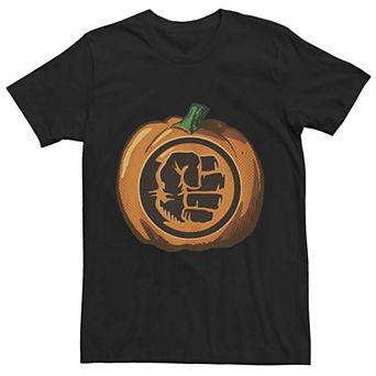 Men's Marvel Hulk Fist Pumpkin Tee
