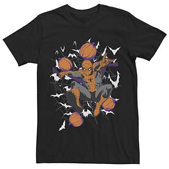 Men's Marvel Spider-Man Halloween Collage Tee