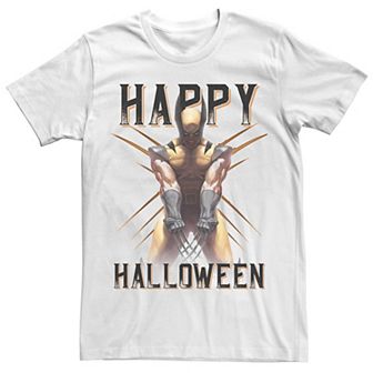 Men's Marvel Wolverine Happy Halloween Tee