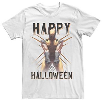 Men's Marvel Wolverine Happy Halloween Tee