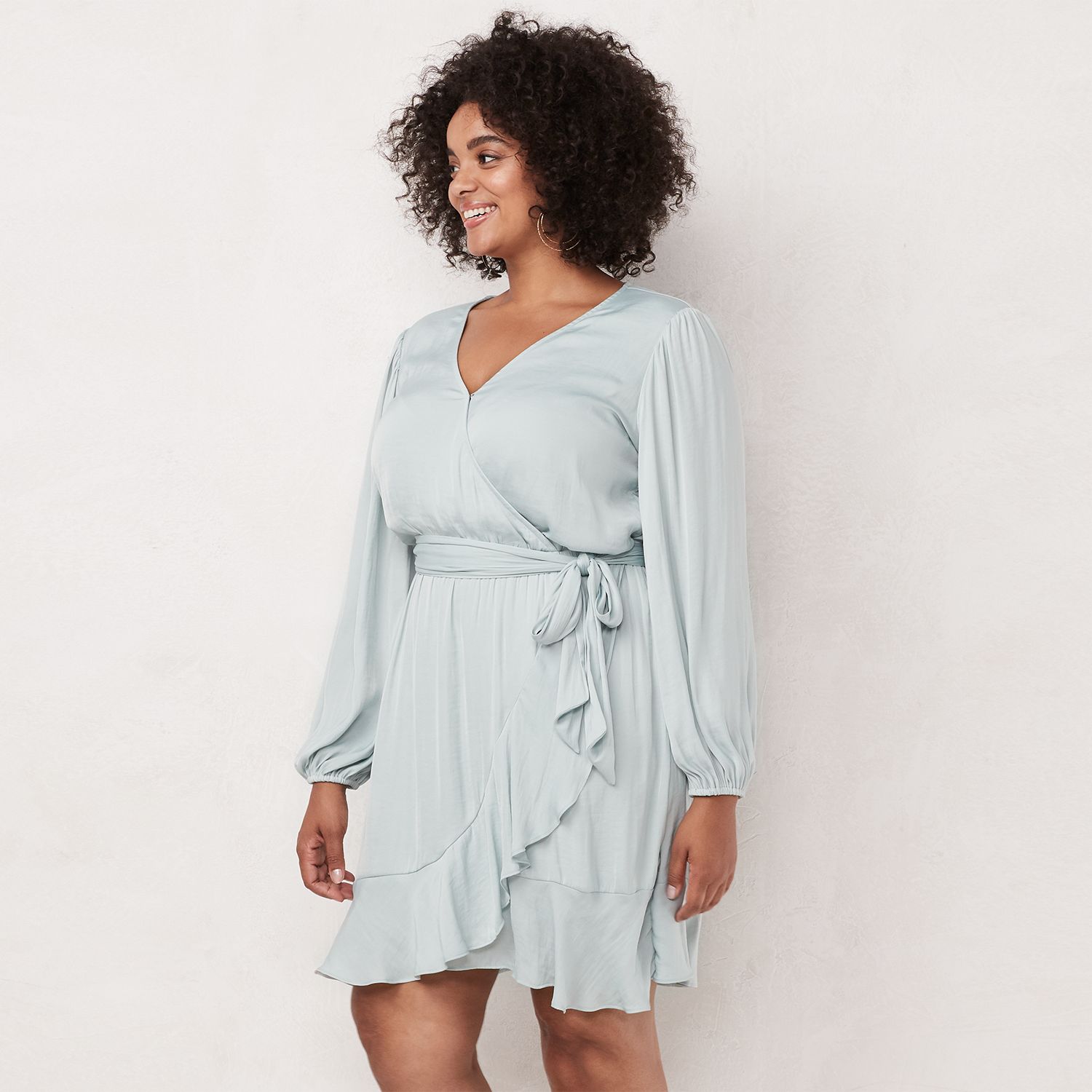 kohls wrap dress