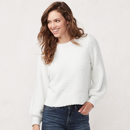 Women's LC Lauren Conrad Blouson-Sleeve Sweater