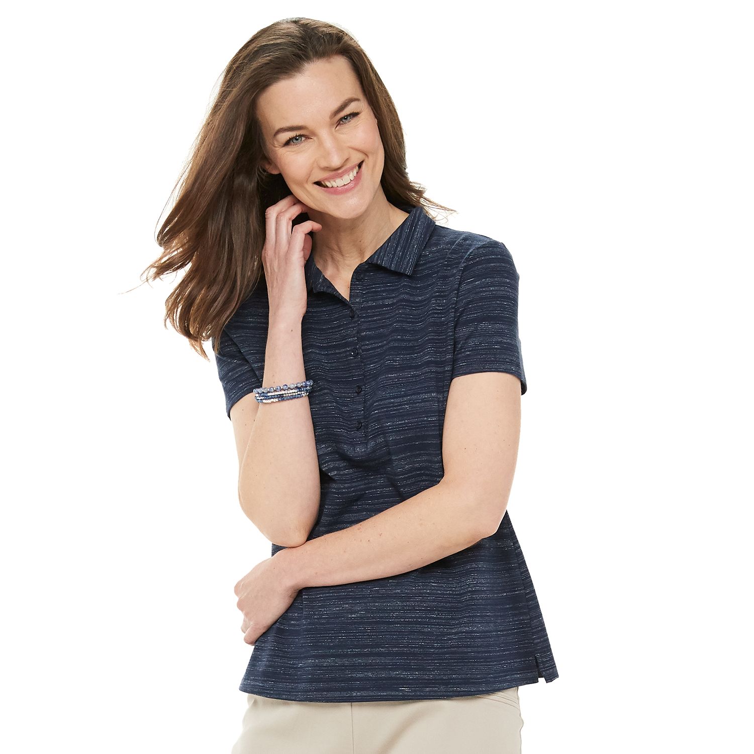 croft and barrow womens polo shirts