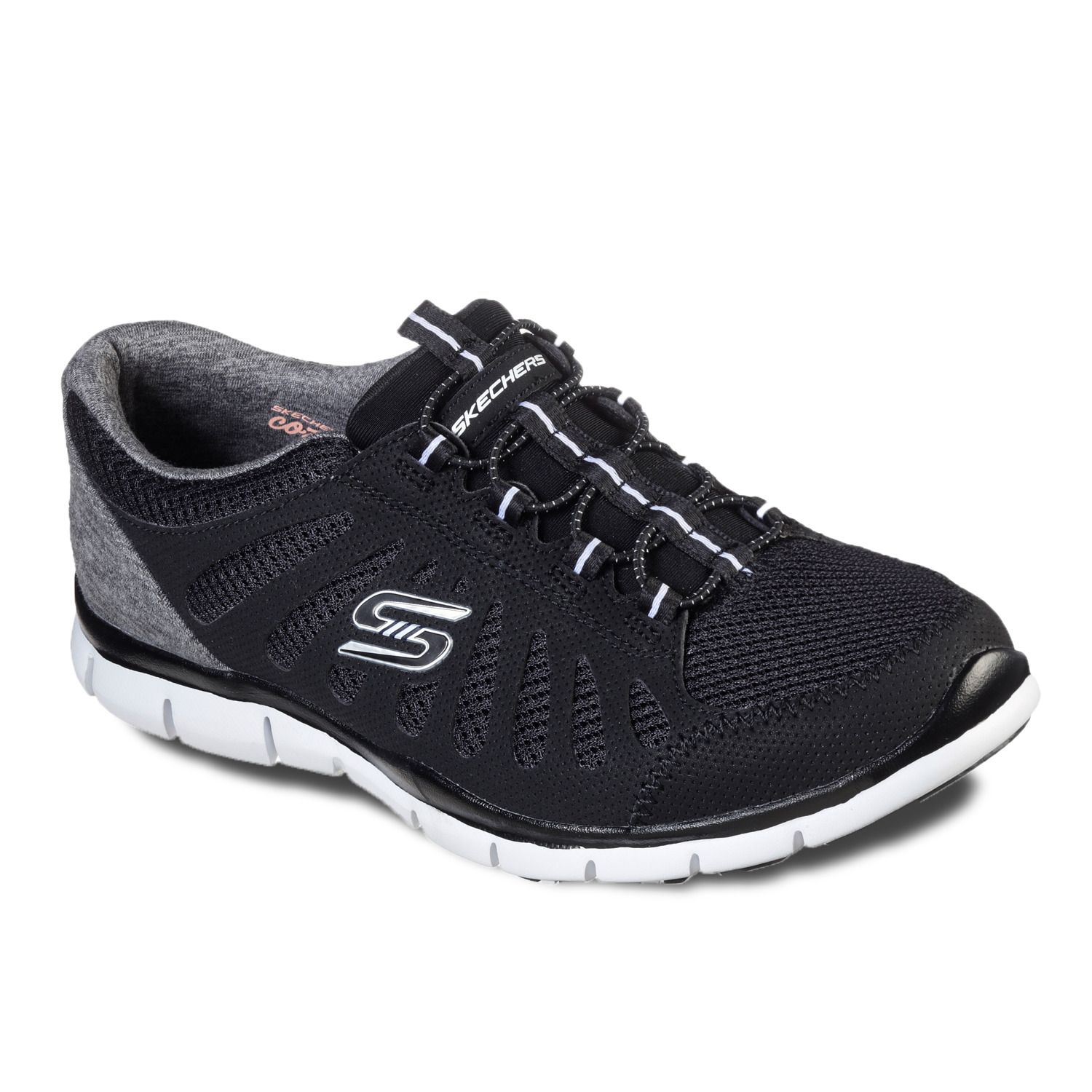 skechers sport women's gratis bungee fashion sneaker