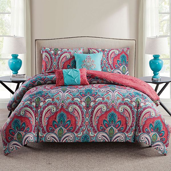 VCNY Home Casa Re`al Reversible Comforter Set