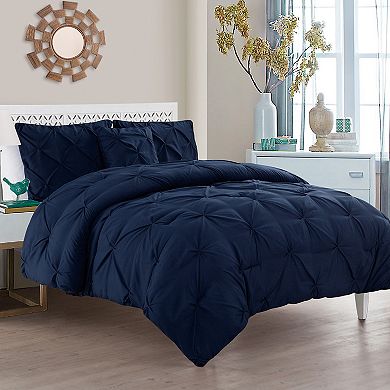 VCNY Home Carmen Pintuck Comforter Set