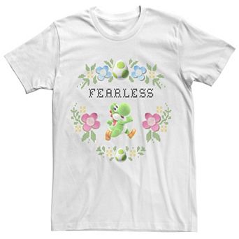 Men's Nintendo Yoshi Fearless Flower Tee