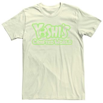 Men's Nintendo Yoshi's Crafted World Logo Tee