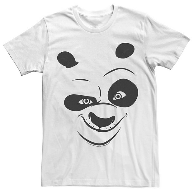 Men s Kung Fu Panda Po Face Costume Tee