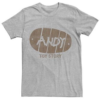 Disney / Pixar's Toy Story Men's Andy Boot Stamp Logo Tee