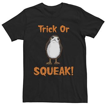 Men's Star Wars Trick Or Squeak Porg Tee