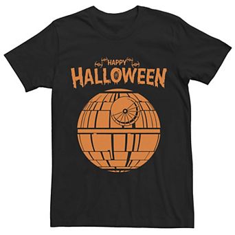 Men's Star Wars Happy Halloween Death Star Tee