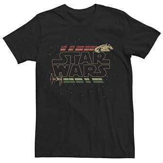 Men's Retro Star Wars Ship Logo Tee