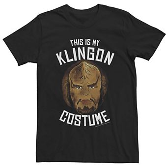 Men's Star Trek This Is My Klingon Costume Tee
