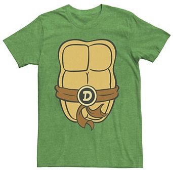 Men's Teenage Muntant Ninja Turtles Donatello Chest Costume Tee