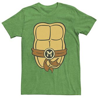 Men's Teenage Mutant Ninja Turtles Michelangelo Chest Costume Tee