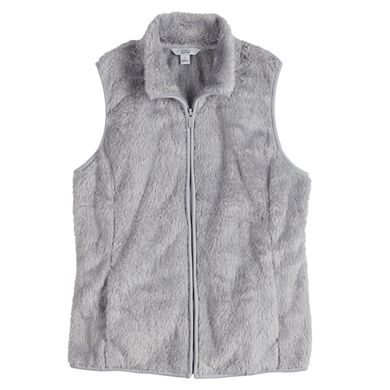 Women's Croft & Barrow® Plush Vest