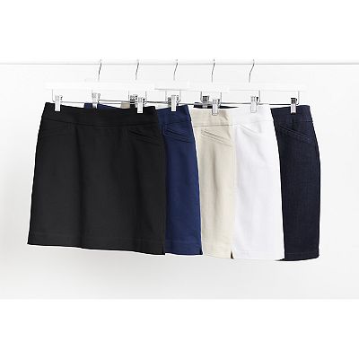 Skort Femme Noir Classique Croft & Barrow - Taille 4, Neuf Avec étiquettes