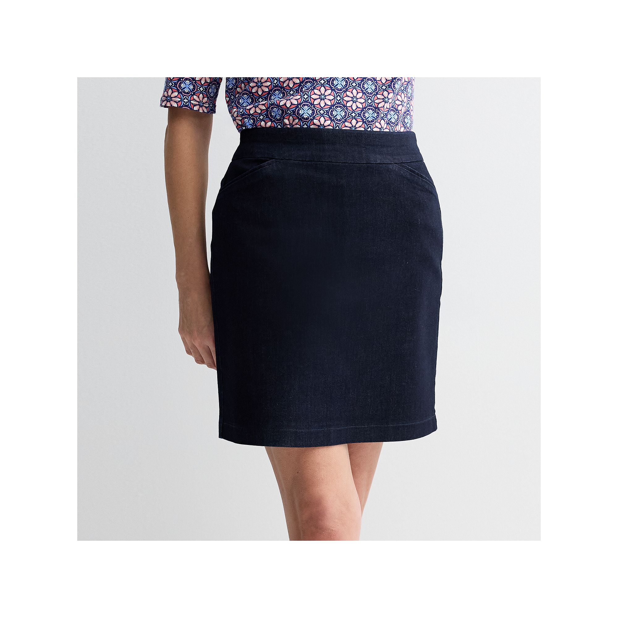 Womens Croft & Barrow® Effortless Stretch Skort, Size: 4, Rinse Blue