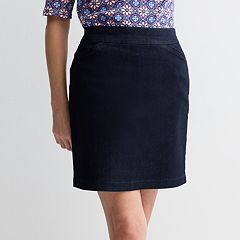 Kohls long best sale black skirt