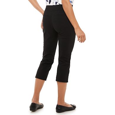 Women's Croft & Barrow® Millennium Tummy Control Capris