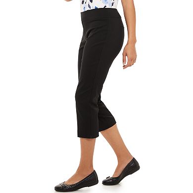 Women's Croft & Barrow® Millennium Tummy Control Capris