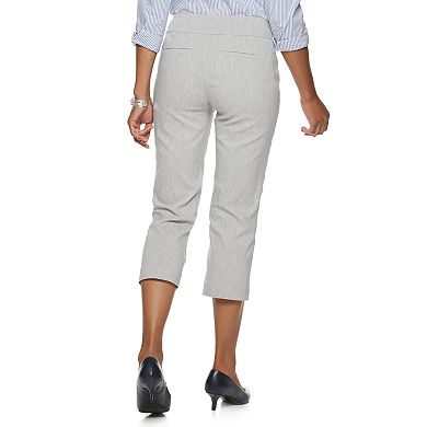 Women's Croft & Barrow® Millennium Tummy Control Capris