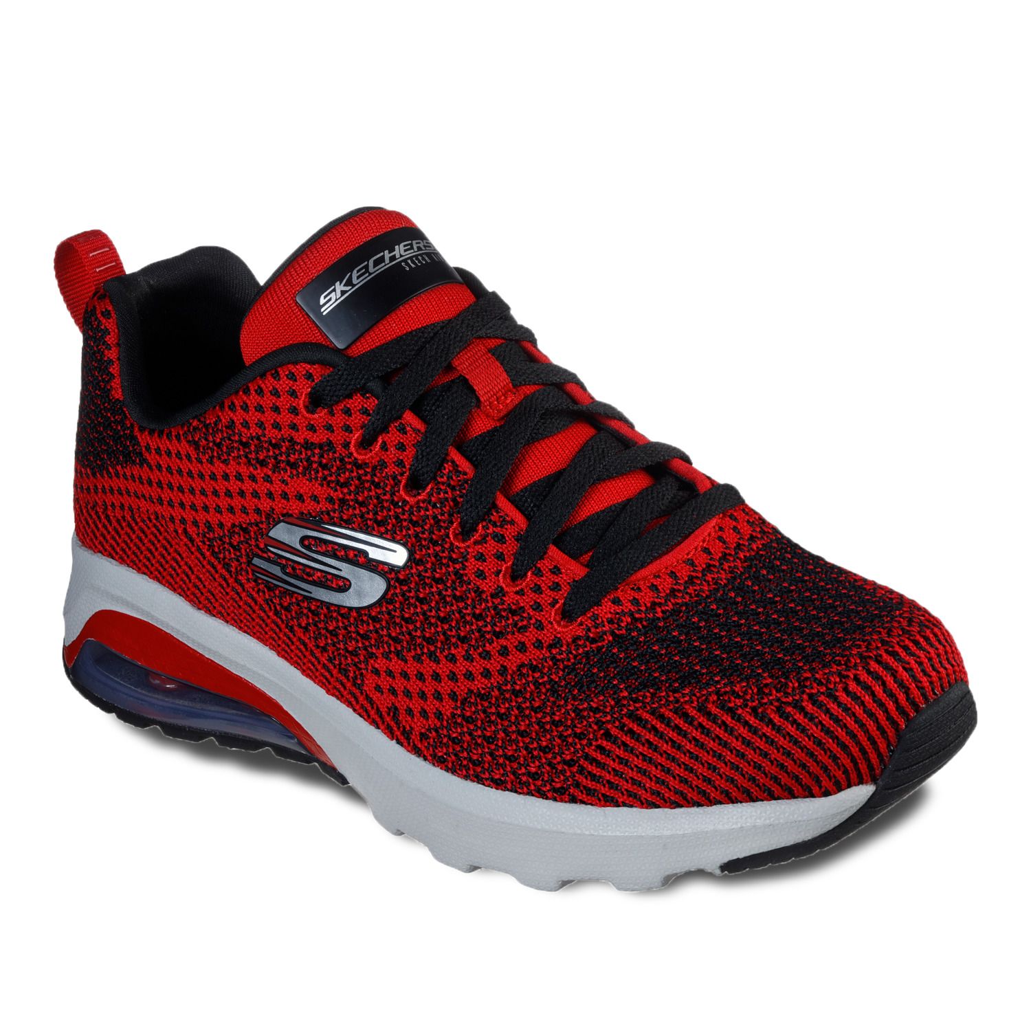 mens red sketchers