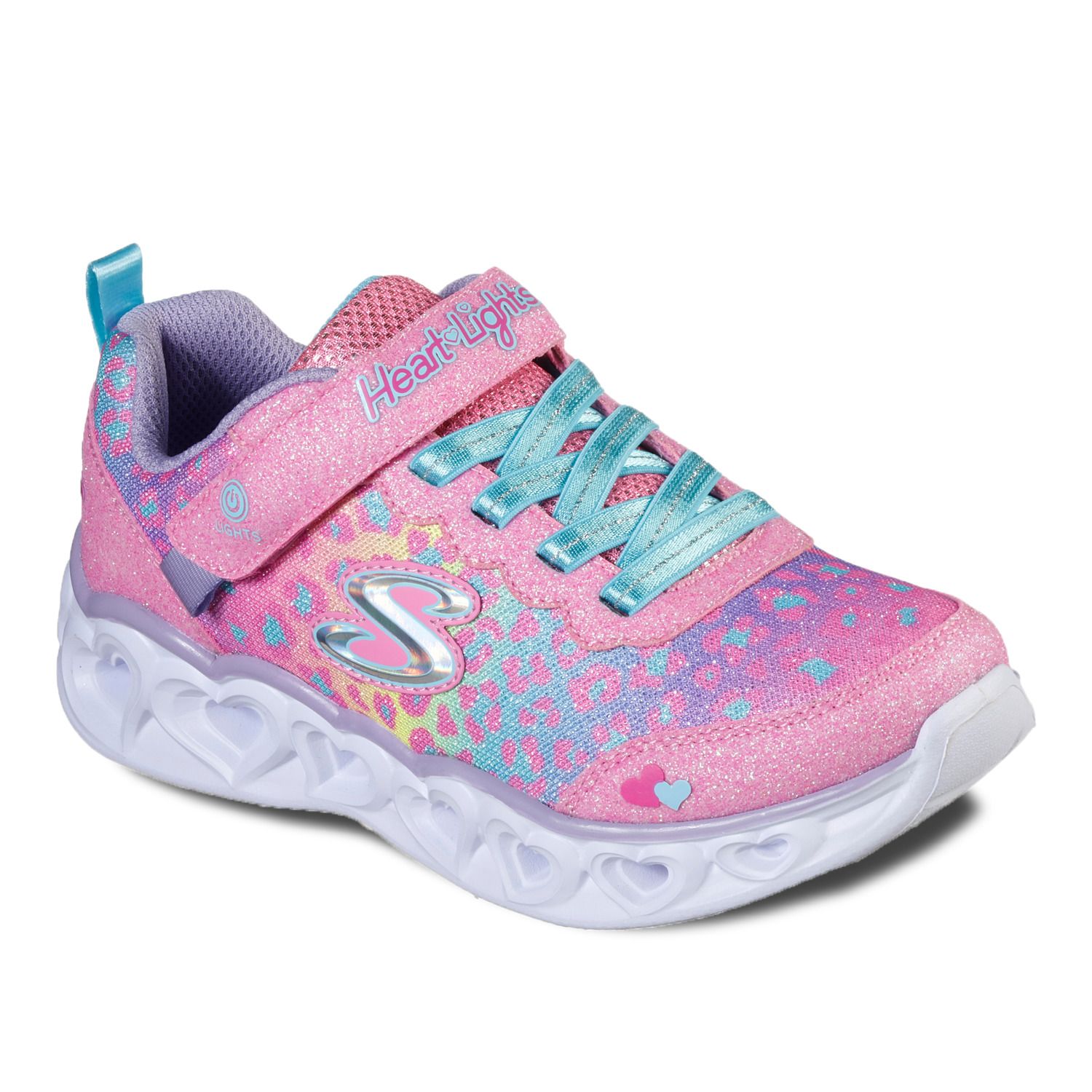 S Lights Heart Lights Girls' Light Up Shoes