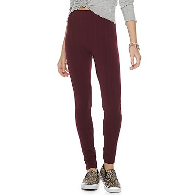 Kohls fleece leggings on sale