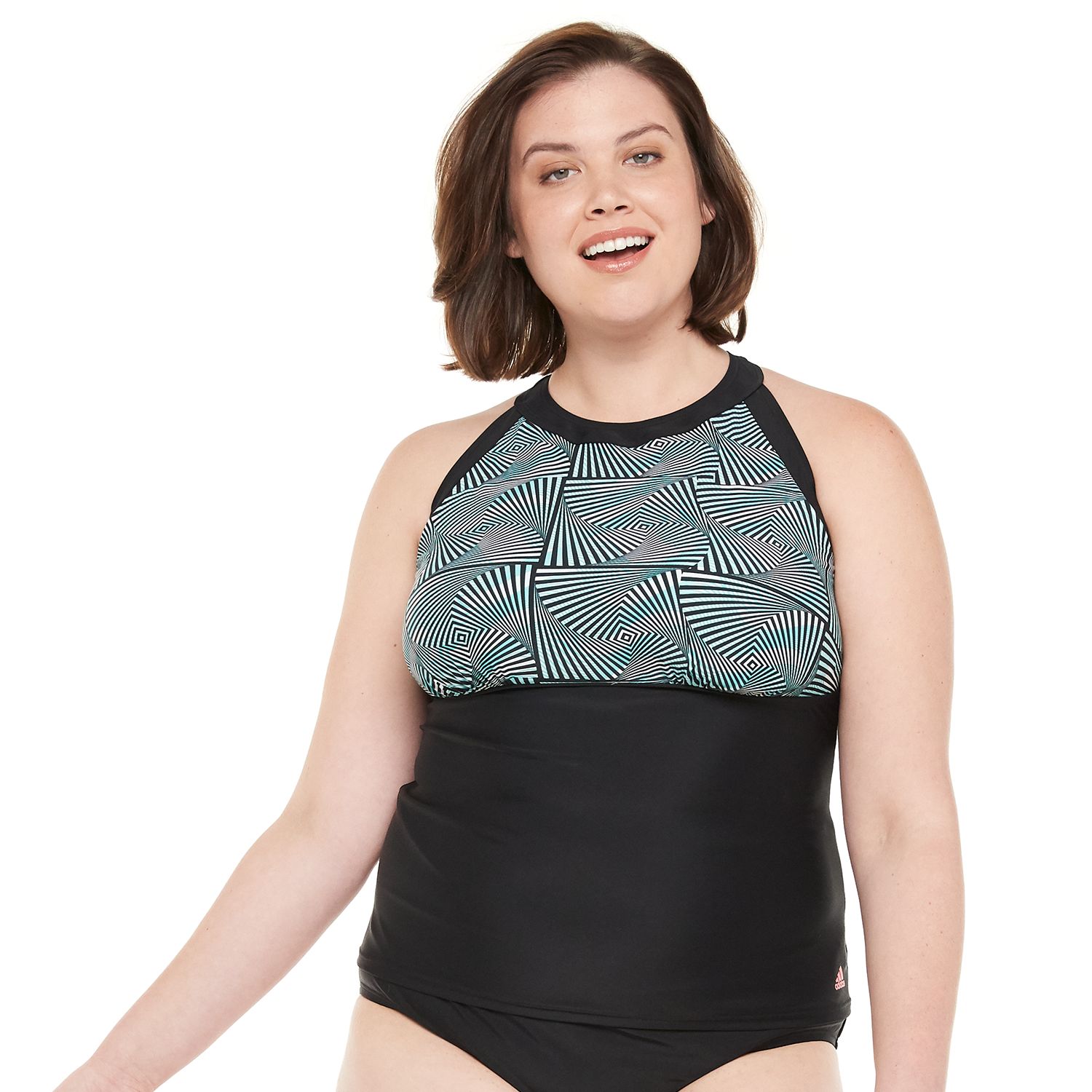 adidas plus size bathing suit