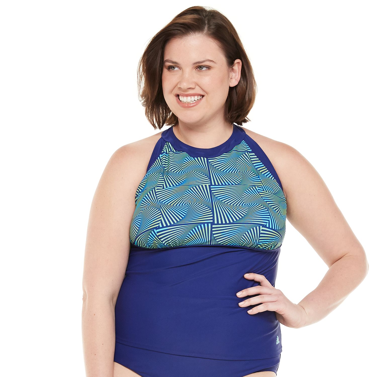 adidas plus size swimwear