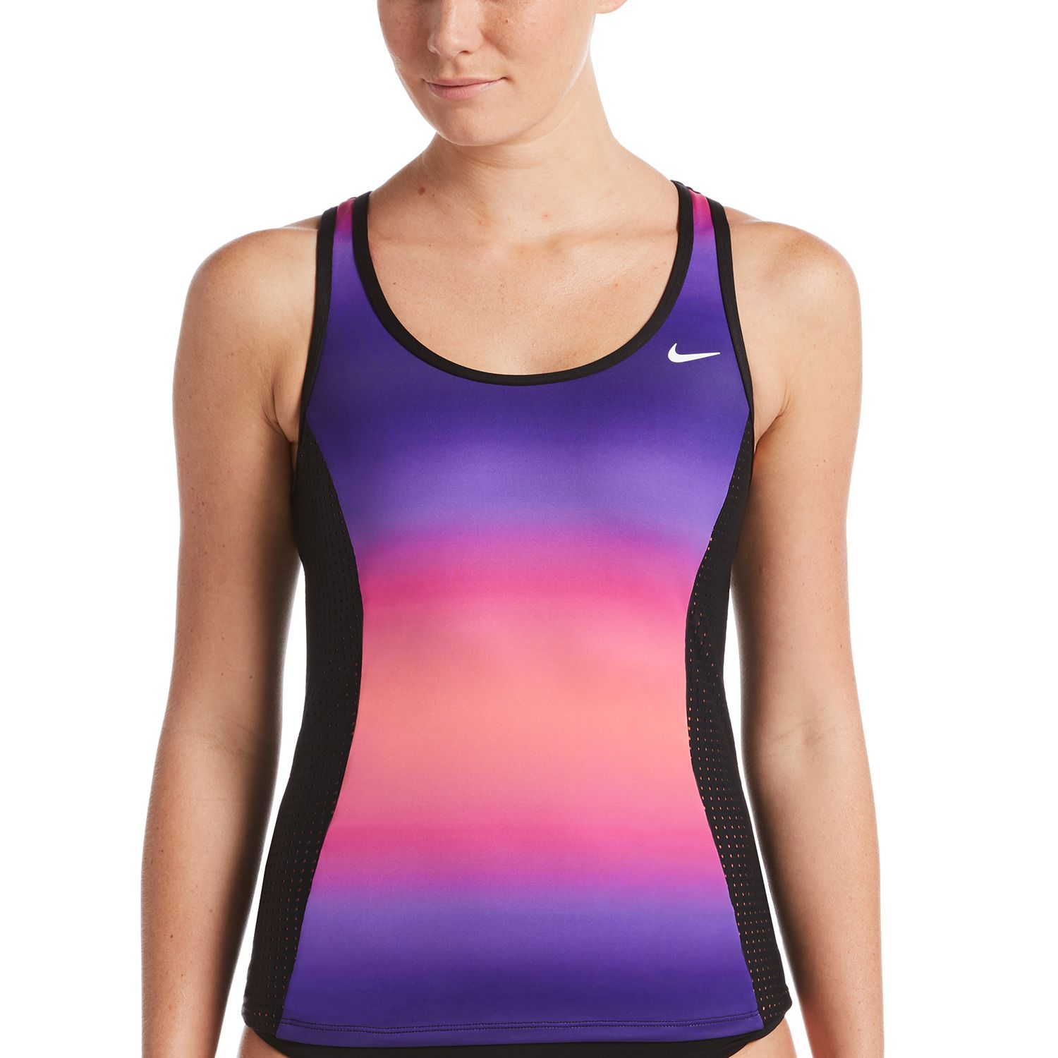 nike women's spectrum racerback swimsuit top