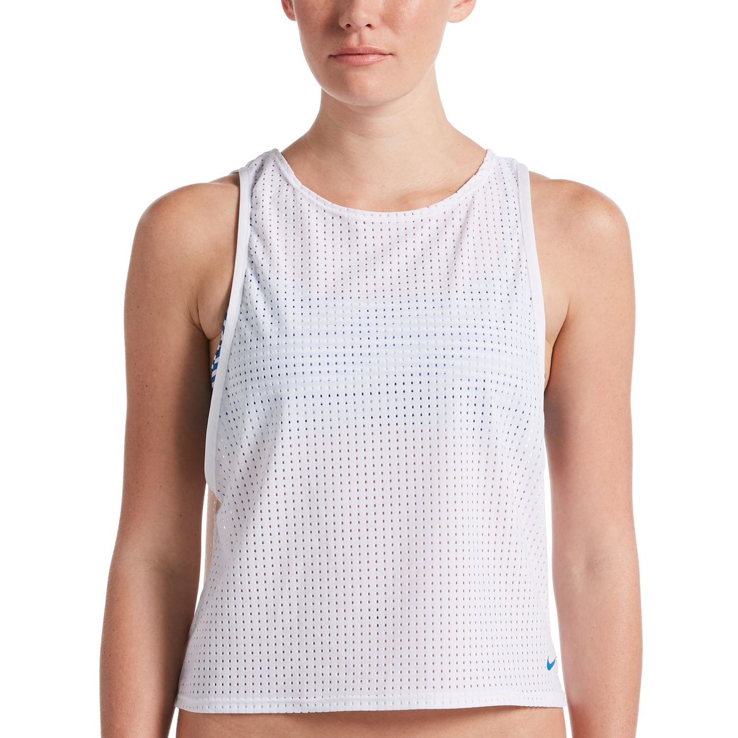 nike sport mesh layered midkini
