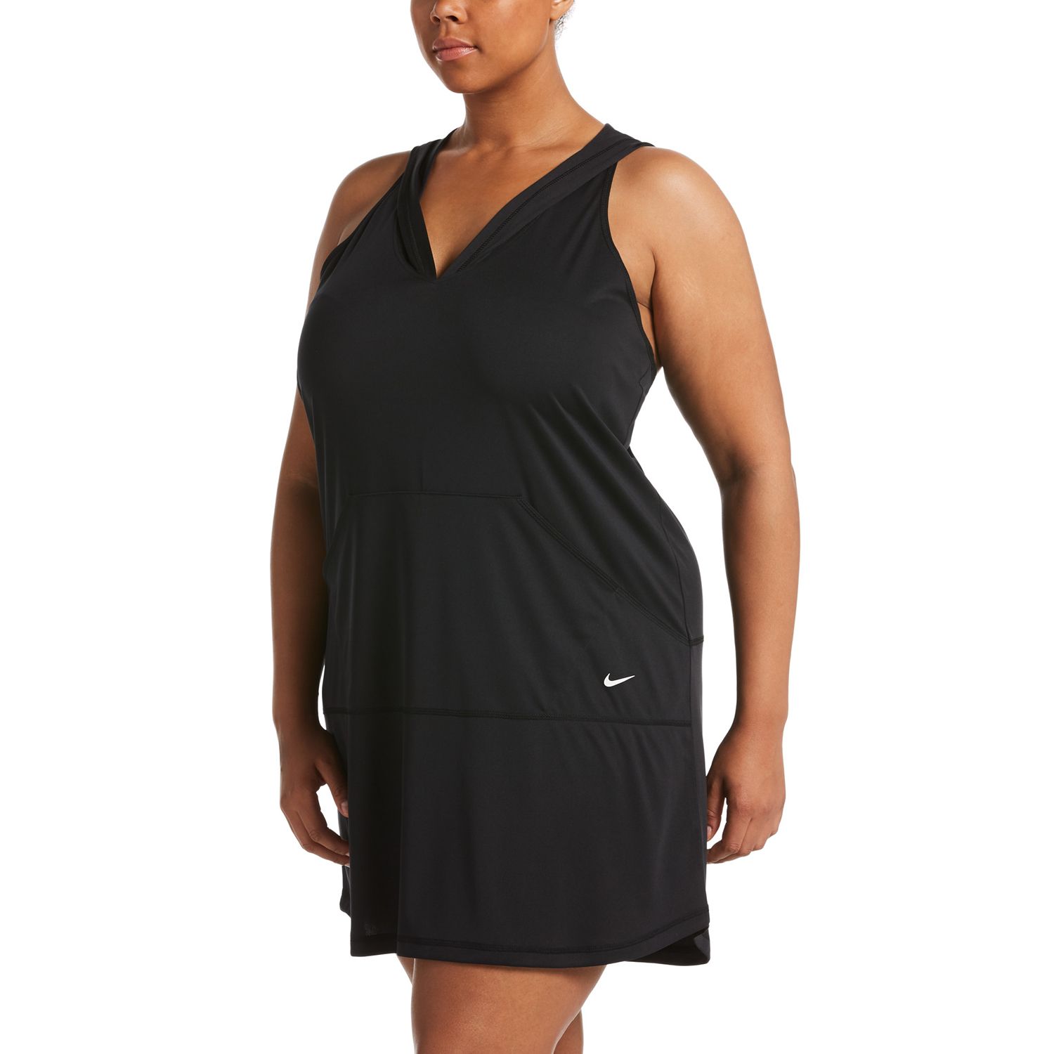 nike hooded dress cover up