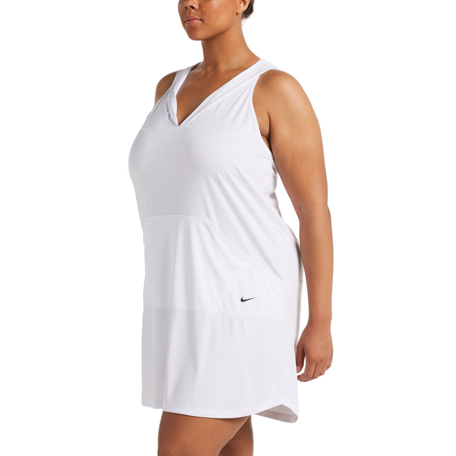 nike hooded cover up dress