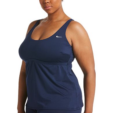 Plus Size Nike Racerback Tankini Top