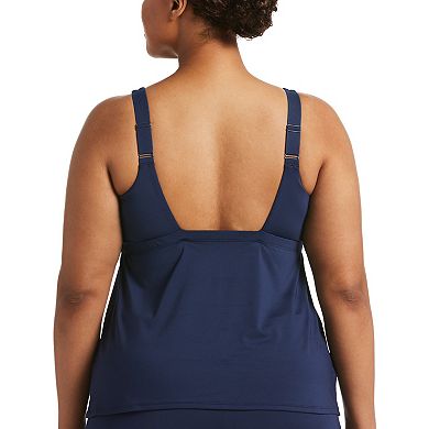 Plus Size Nike Racerback Tankini Top