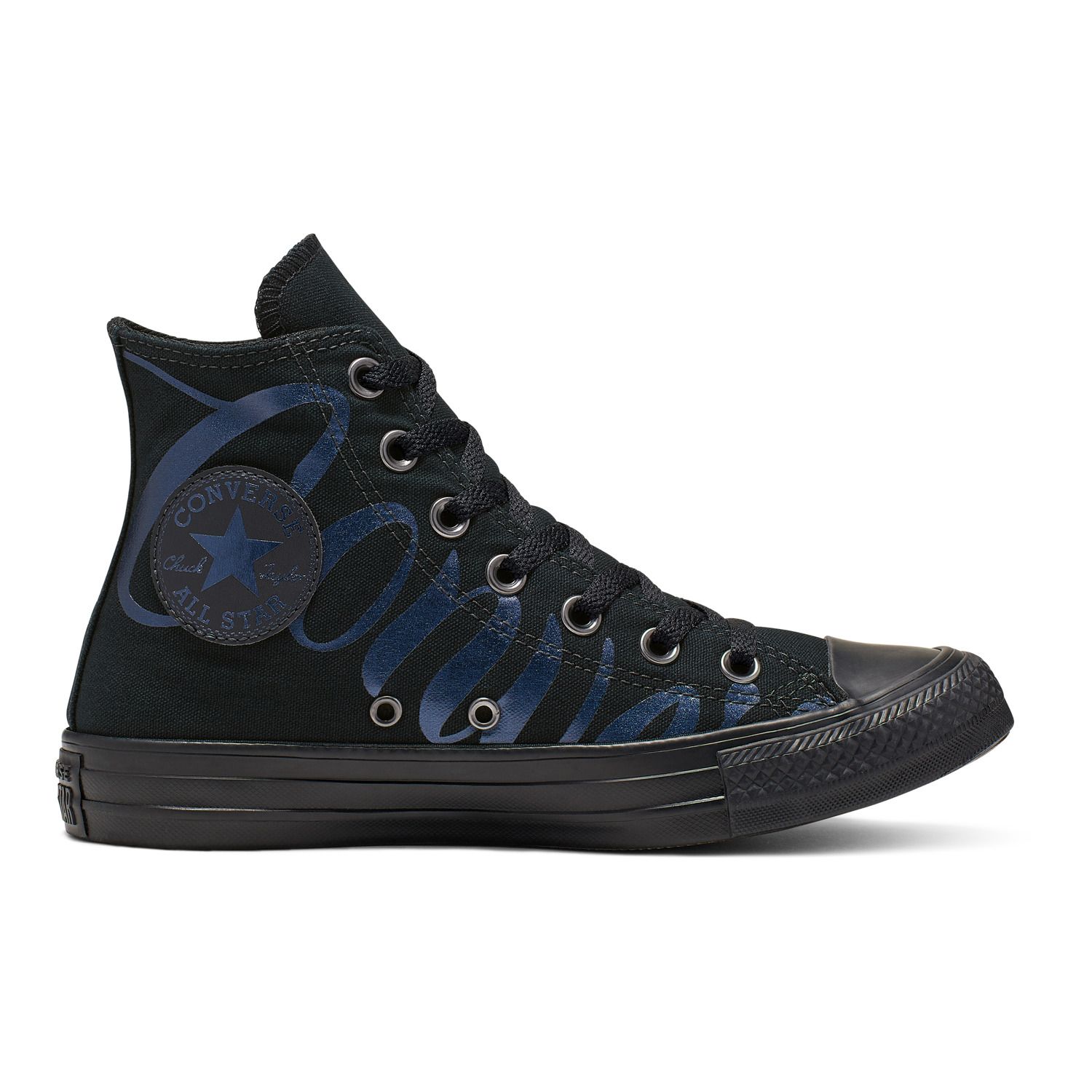 kohls black converse high tops